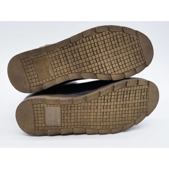 2 Lips Too Ankle Boots Womens 6.5 Blue Faux Leather Zipper Accent Too Bay Bootie - Picture 12 of 12